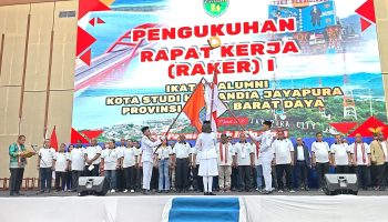 Pengurus Alumni Kota Studi Hollandia PBD Dikukuhkan, Elisa Kambu Jadi Ketua Umum