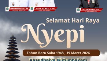 PEMERINTAH PROVINSI PAPUA BARAT DAYA MENGUCAPKAN SELAMAT HARI RAYA NYEPI TAHUN 2026