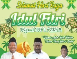 PEMERINTAH PROVINSI PAPUA BARAT DAYA MENGUCAPKAN SELAMAT HARI RAYA IDUL FITRI 1447 H