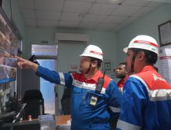 Shalat Idulfitri di Kilang Kasim Berlangsung Khidmat, Pekerja Tetap Jaga Pasokan Energi