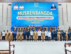 Musrenbangda Bukan Formalitas, Wakil Wali Kota Sorong Tekankan Program Harus Tepat Sasaran