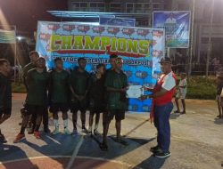 36 Tim Berlaga, Turnamen Super Tiang Besi Sorpus Cup 1 Sukses Cetak Juara