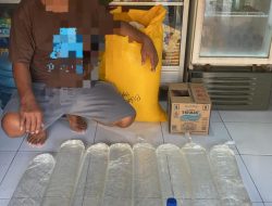 Polresta Sorong Kota Sita 30 Liter Cap Tikus, Penjual Miras Ilegal Dibina