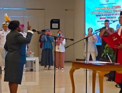 Maria Jitmau Resmi Jabat Wakil Ketua III DPR Papua Barat Daya