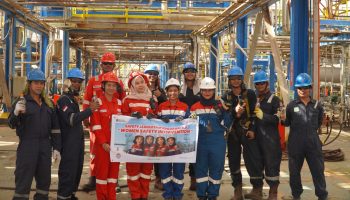 Pekerja Perempuan Pertamina Kasim Gaungkan Budaya Keselamatan Kerja
