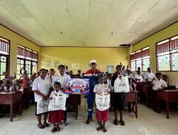 Di Bawah Terik Papua, Pertamina Hadirkan Senyum Baru bagi Anak-anak Seget