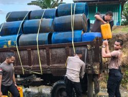 Polda PBD Bongkar Jaringan Cap Tikus, Ratusan Liter Miras Ilegal Disita