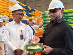 Jaga Inflasi Papua Barat Daya, Yan Mandenas Turun Langsung Pantau Stok Pangan