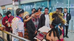 Tiba di Sorong, Ahmad Ridha Sabana Bawa Misi Perkuat UMKM dan Lantik Pengurus Partai Garuda