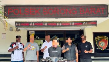 Pelarian Berakhir di Waisai, Terduga Spesialis Curanmor Diciduk Polisi