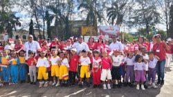 Semarak Kemerdekaan ke-81, Ratusan Anak PAUD di Kota Sorong Ikut Karnaval