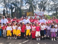 Semarak Kemerdekaan ke-81, Ratusan Anak PAUD di Kota Sorong Ikut Karnaval