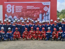 Pertamina RU Kasim Gelar Upacara HUT RI ke-81: “Merah Putih Berkibar di Atas Fondasi Energi Mandiri”
