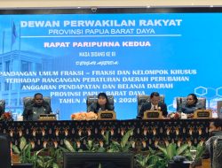 Fraksi Golkar Soroti Belanja Modal Rendah, Dorong Percepatan Pembangunan di Papua Barat Daya