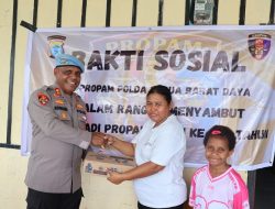 Sambut HUT ke-24 Propam Polri, Bidpropam Polda PBD Bantu Panti Asuhan dan Salurkan Air Bersih