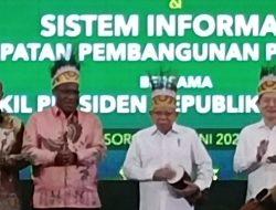 Wapres Luncurkan Rencana Induk Percepatan Pembangunan Papua (RIPPP) 2022-2041 dan SIPPP