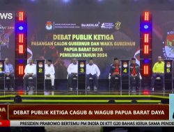 Debat Ketiga, 5 Paslon Adu Gagasan Soal Pengembangan Perekonomian dan Daya Saing Daerah yang Berkelanjutan