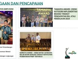 Tahun 2024 PT Gag Nikel Terima Penghargaan dari Kementerian ESDM dan Kementerian Lingkungan Hidup