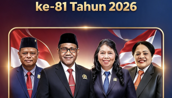 Ketua dan Anggota DPRP Papua Barat Daya Mengucapkan HUT ke-81 RI