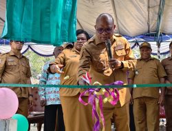 Perkuat Layanan Kesehatan Dasar, Wali Kota Sorong Resmikan Posyandu Egad Kairos di Klabulu